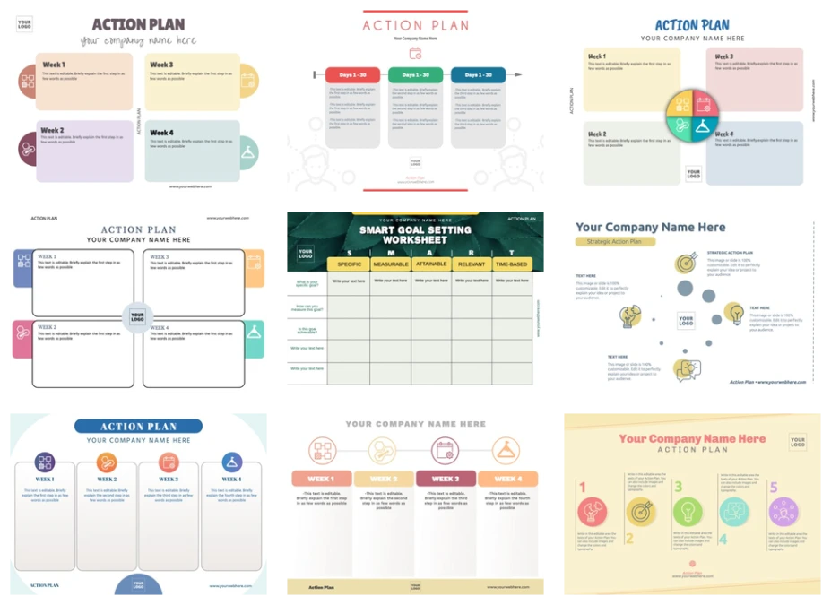 Edit a strategic Action Plan