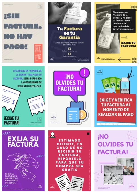 Edita un póster de Exige tu Ticket