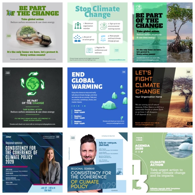 Een ontwerp voor klimaatverandering bewerken