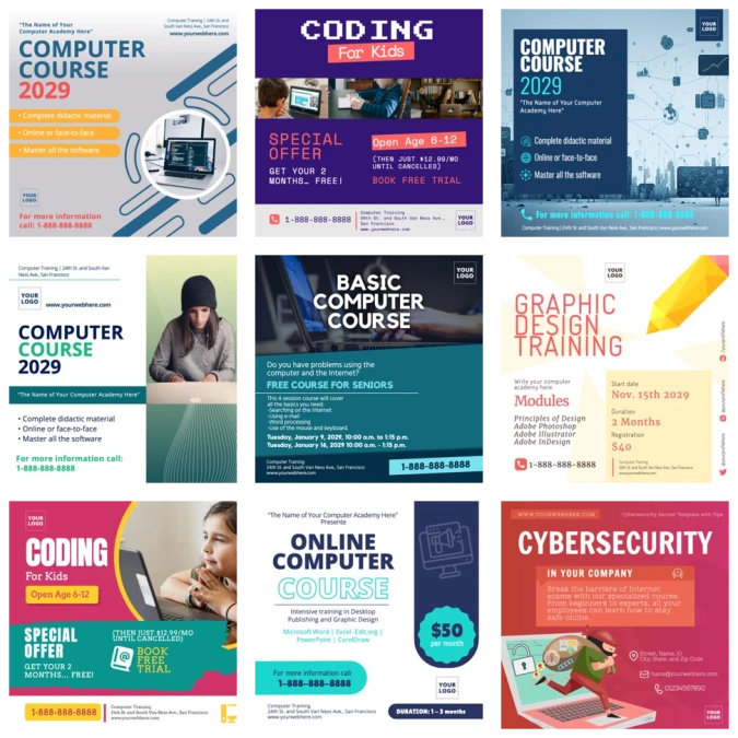 Free Computer Training Flyer Templates