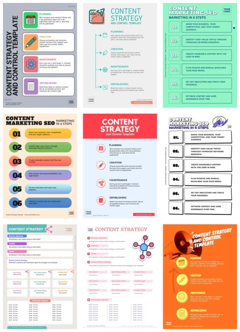 Social Media Content Strategy Templates