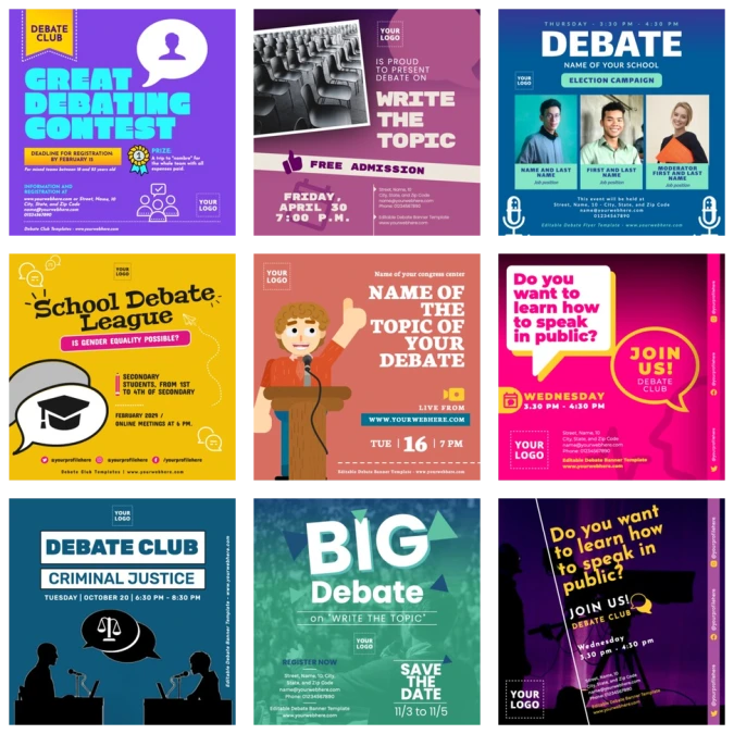 Edit a Debate banner