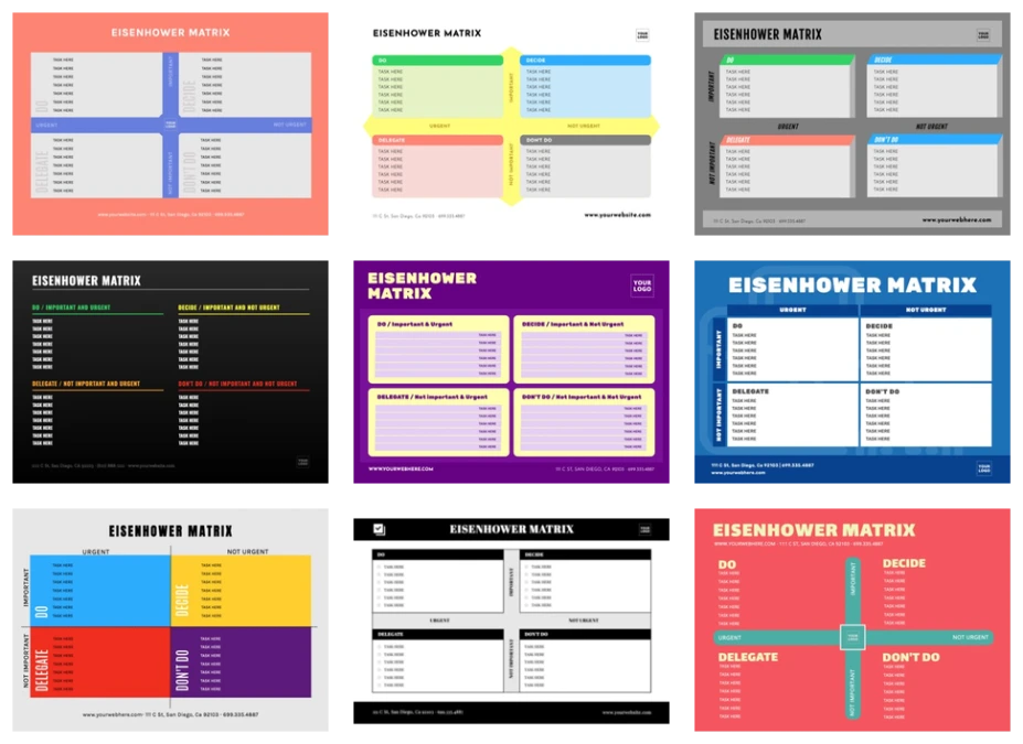 Edite uma Matriz Eisenhower