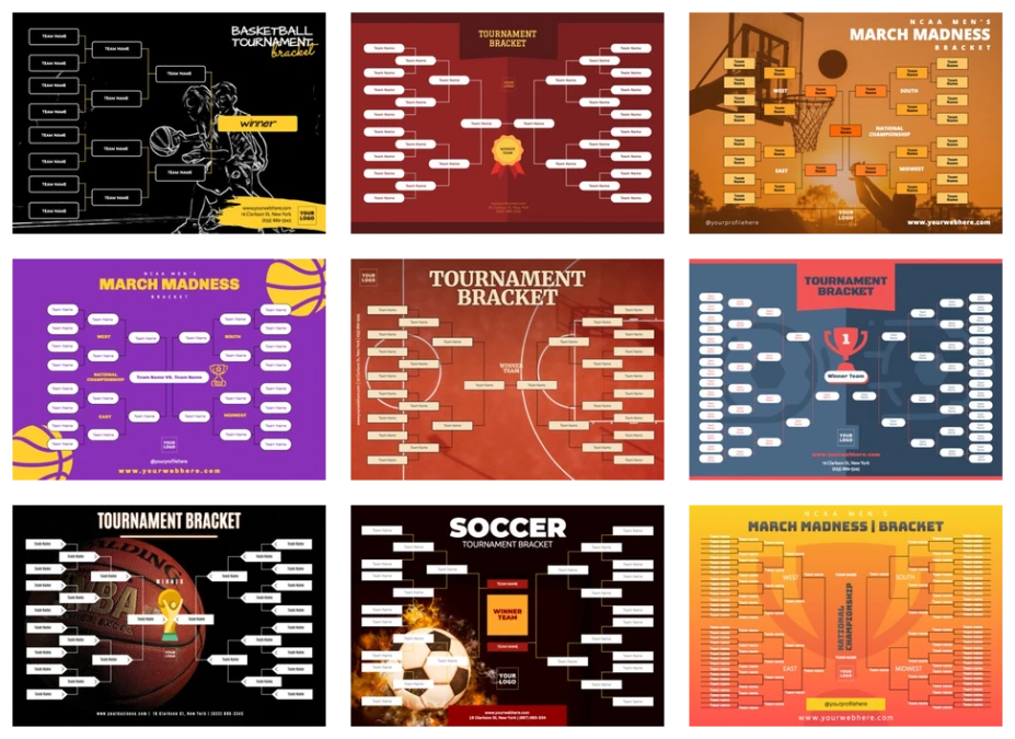 Edit a tournament bracket