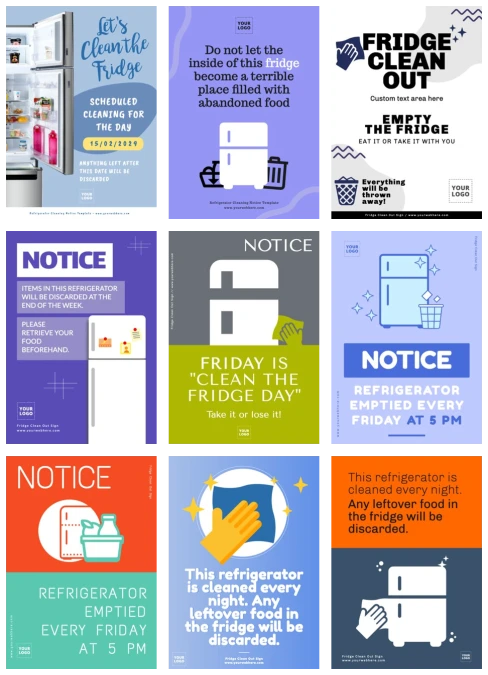 Edit an Office Fridge sign