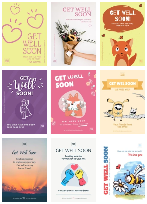 Edit a Feel Better Soon card