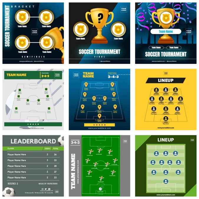 Personalize esses designs