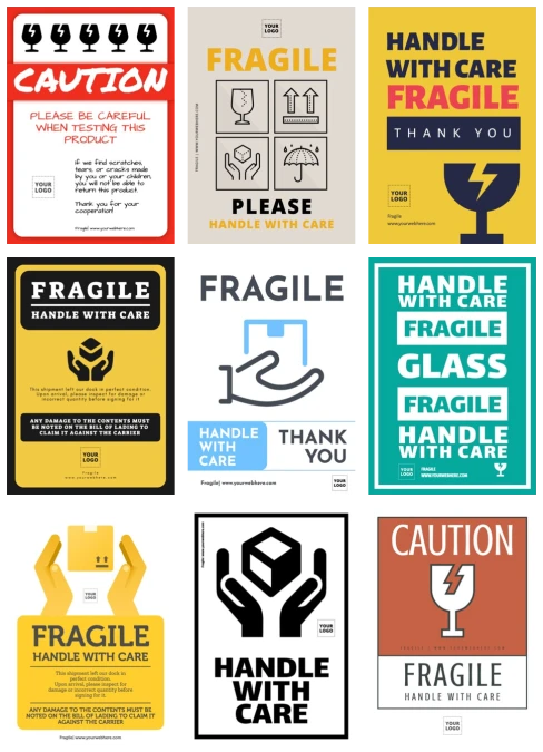 Edit a caution object poster