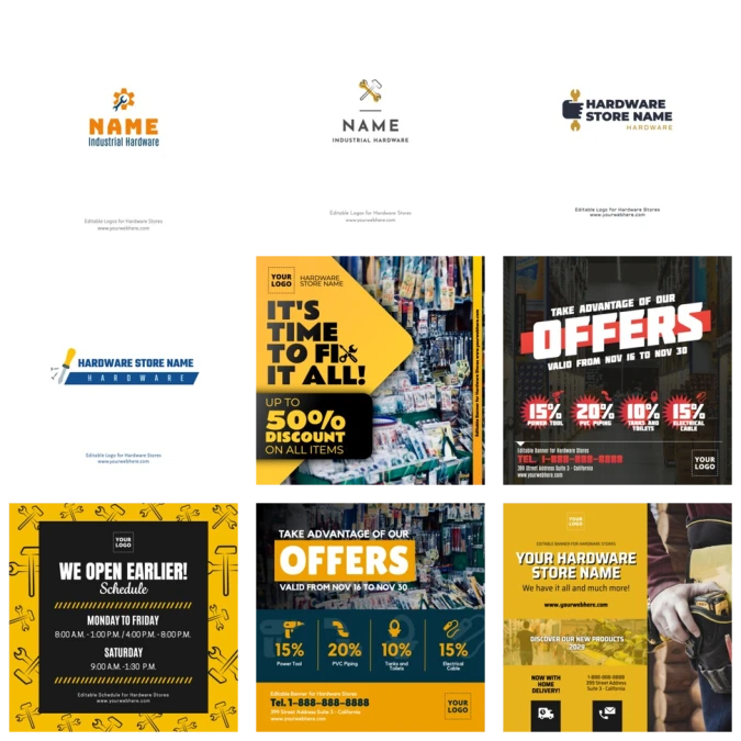 Edit a Hardware Shop ad