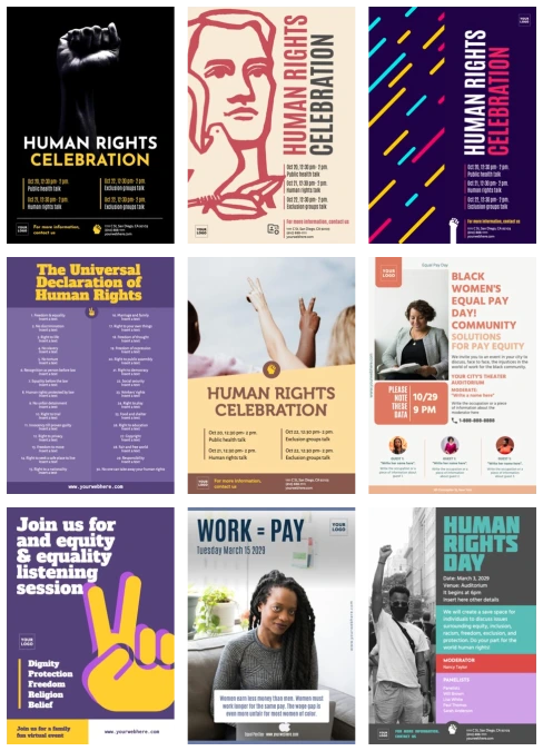 Edit a design on human rights