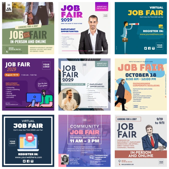 Edit Career Day flyer