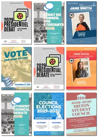 Modifier un design pour votre conseil d\'élèves