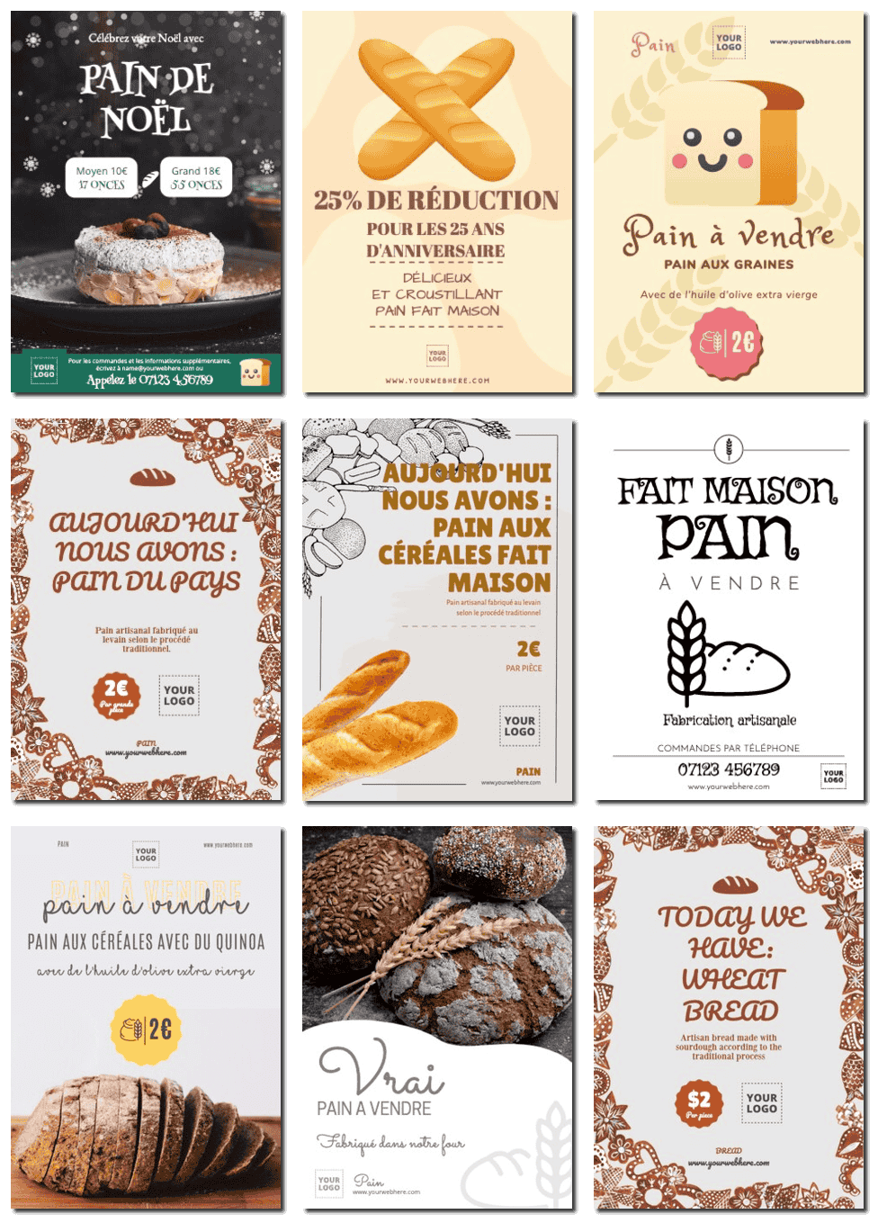Mod les D affiches De Pain Imprimables mod-les-d-affiches-de-pain-imprimables