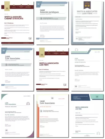 Modifier un prospectus de cabinet d\'avocats