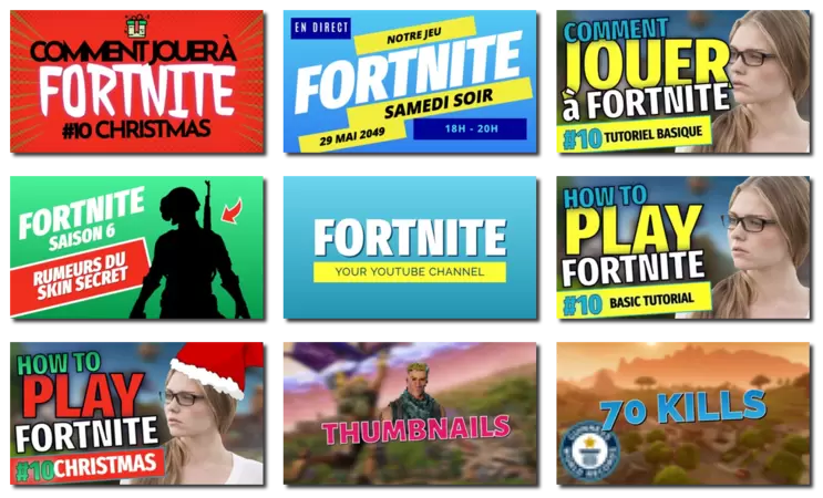 Modifier un design Fortnite