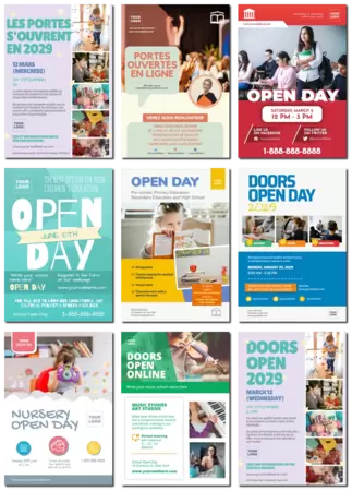 Modifier le dépliant d\'une journée portes ouvertes
