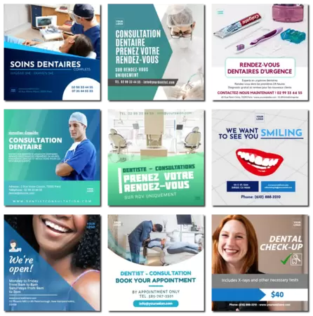 Éditer un modèle de dentiste