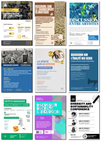 Éditer un prospectus pour votre conférence