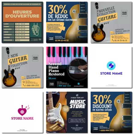 Modifier un modèle pour disquaire