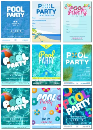 Edit a Pool Party design