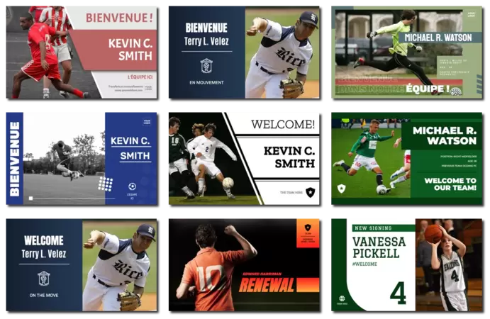 Modifier un modèle de joueur