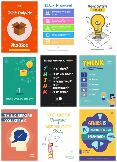 Edit a motivation class poster
