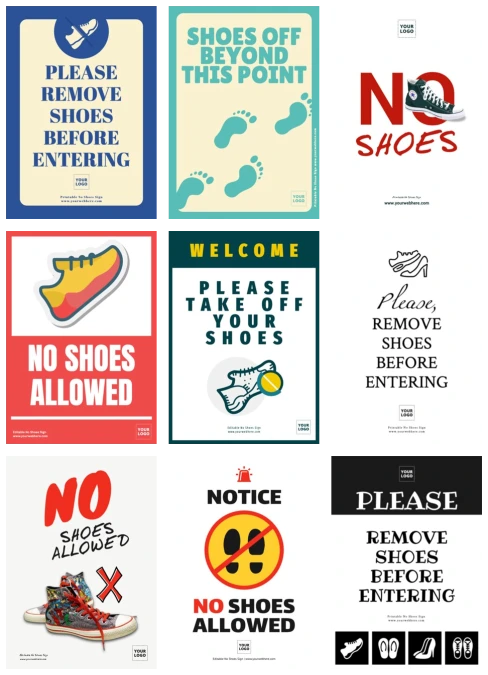 Edit a Shoes Off poster