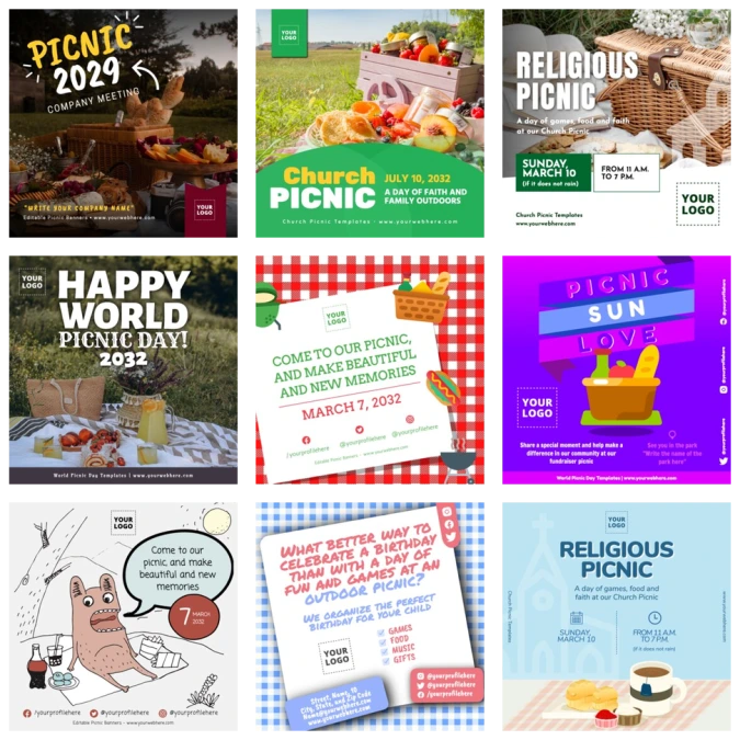 editable-picnic-party-invitation-templates for Free Printable Picnic Invitation Template Editable Picnic Party Invitation Templates for Free Printable Picnic Invitation Template