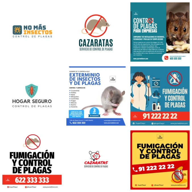 Edita un anuncio de fumigación