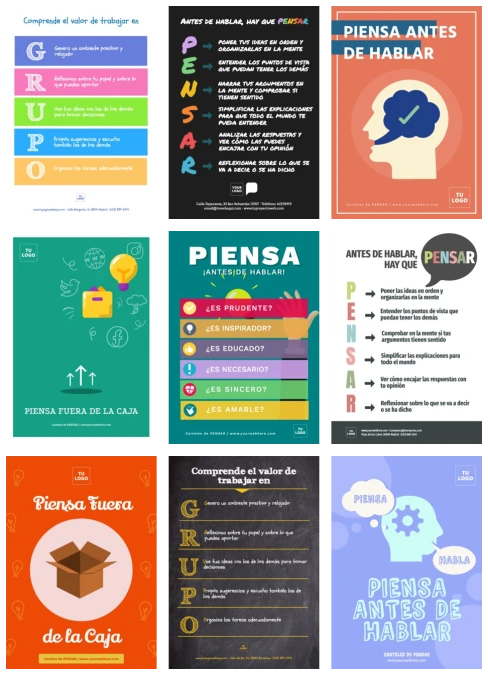 Edita un cartel de motivación para estudiantes