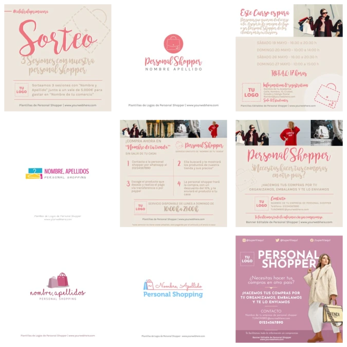 Edita un banner de Personal Shopper