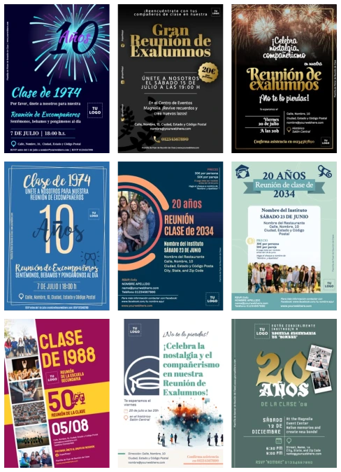 Edita un póster de Reunión