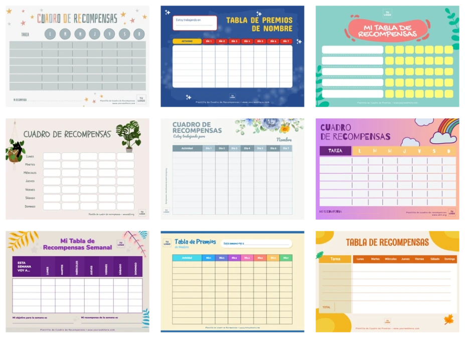 Edita un Reward Chart