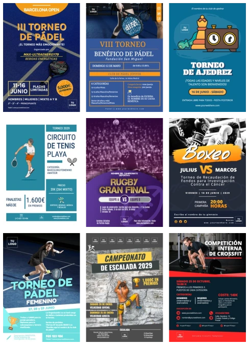 Edita tu plantilla de torneo