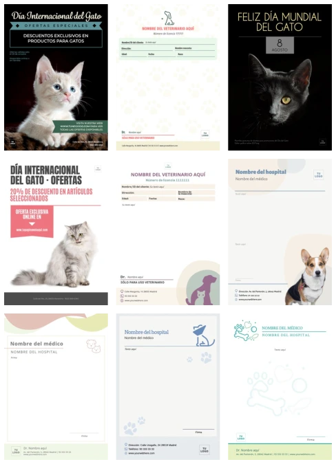Editar una imagen de veterinaria