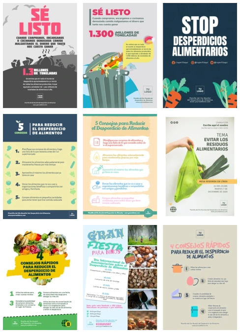 Edita un banner de Alimentación