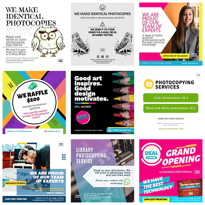 Design For Print Example Print Design Templates