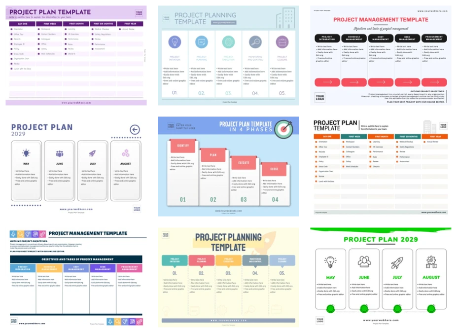 Free Project Plan Templates