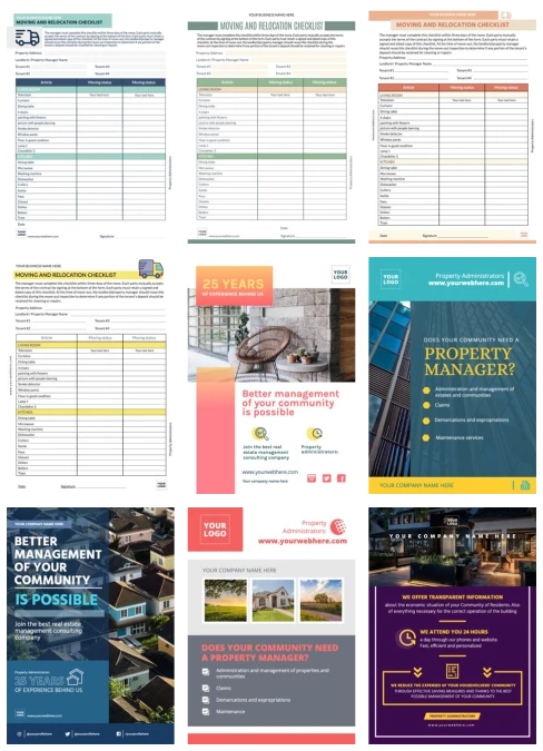 Edit a property management banner