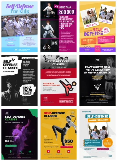 Edit a Self-Defense poster