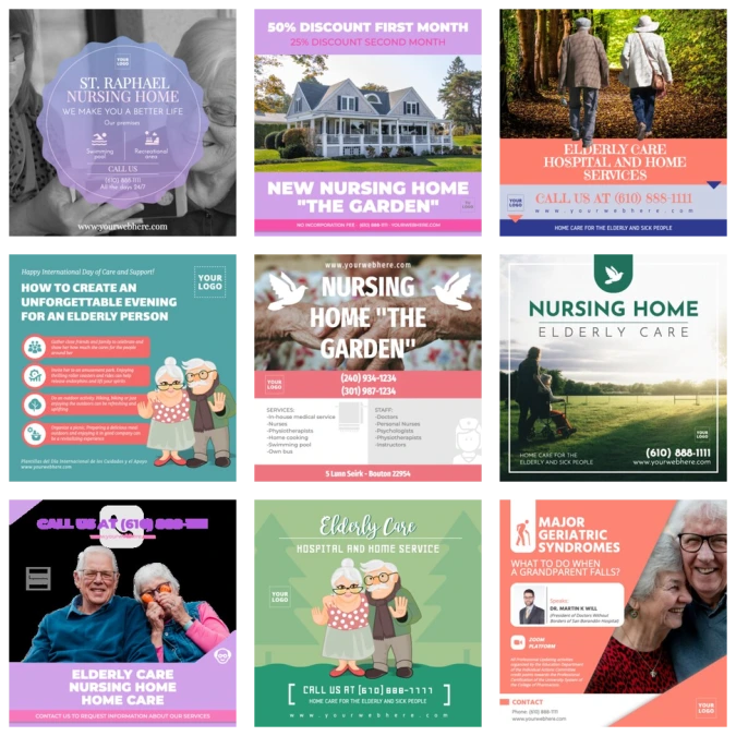 Create senior care and nursing home flyers using free templates create-senior-care-and-nursing-home-flyers-using-free-templates