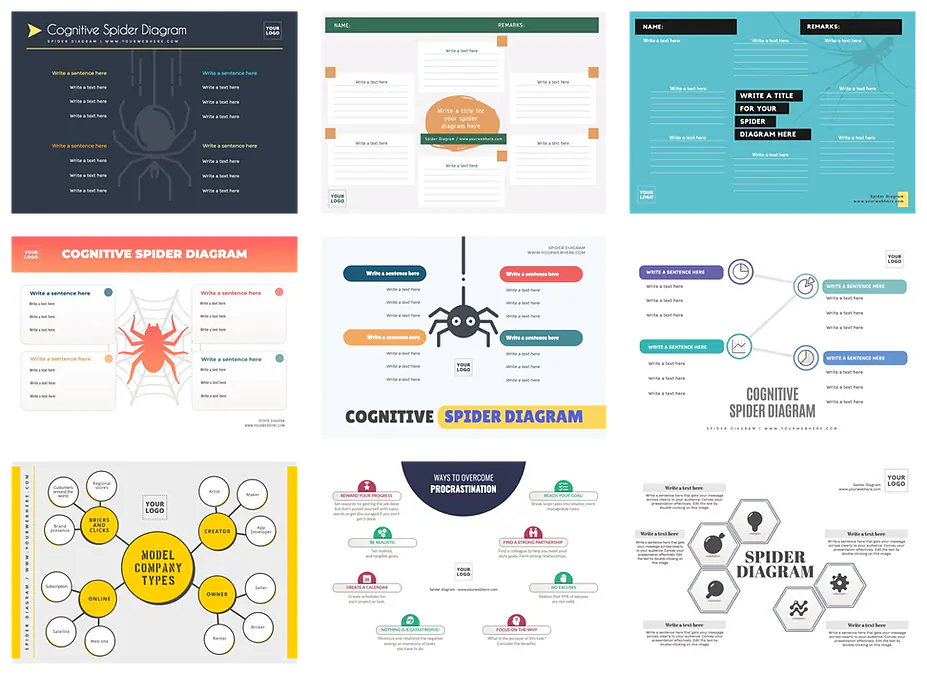 Create a Spider Diagram Online and Free