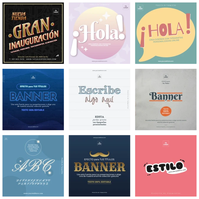 Sube tus fuentes en el editor