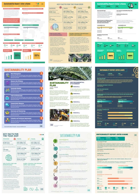 Edit a Sustainability Report format