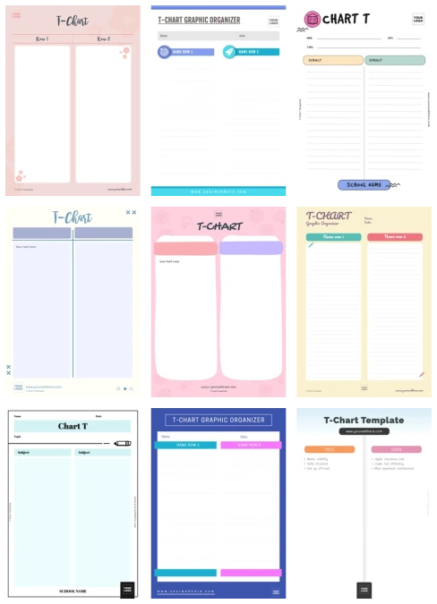 Edit a T-Diagram template