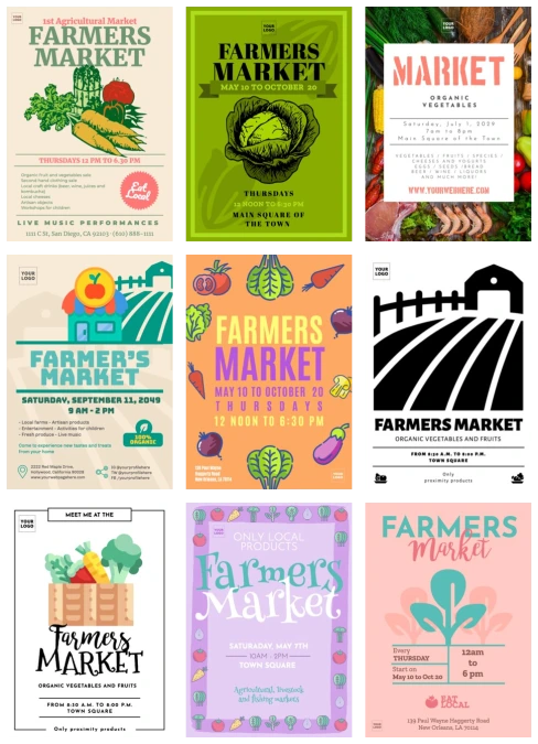 Edit a Farm Market flyer