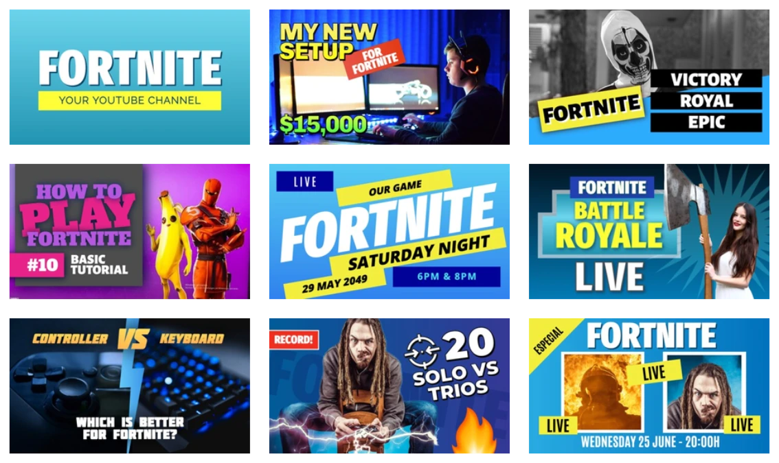 Edite um modelo de Fortnite
