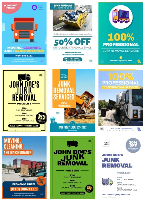 Editar um modelo de remoção de lixo