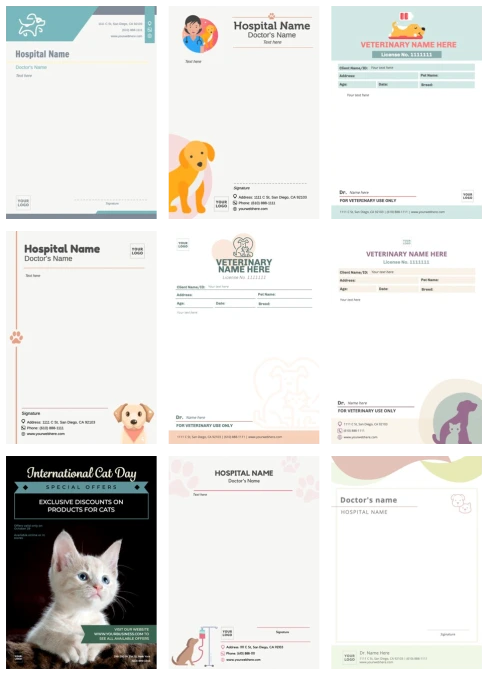 Edit a veterinary image