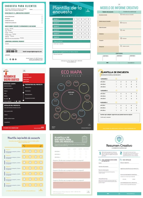 Edit a free template